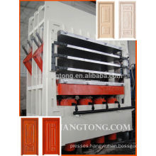 HDF veneer hot press machine/Door skin laminate hot press machine